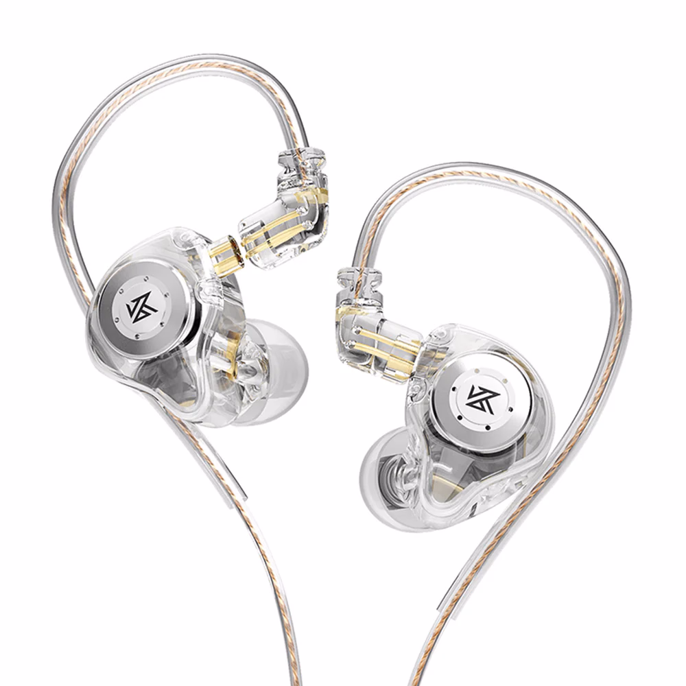KZ EDX Pro IEM, 10mm Dual Magnetic Driver, 0.75mm 2-Pin Detachable Cable